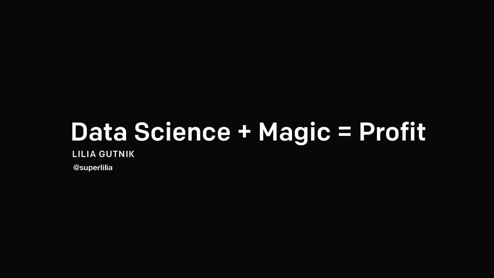 Let&#x27;s demystify the magic behind data science